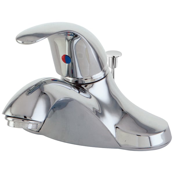 4" Centerset Bathroom Faucet, Chrome
